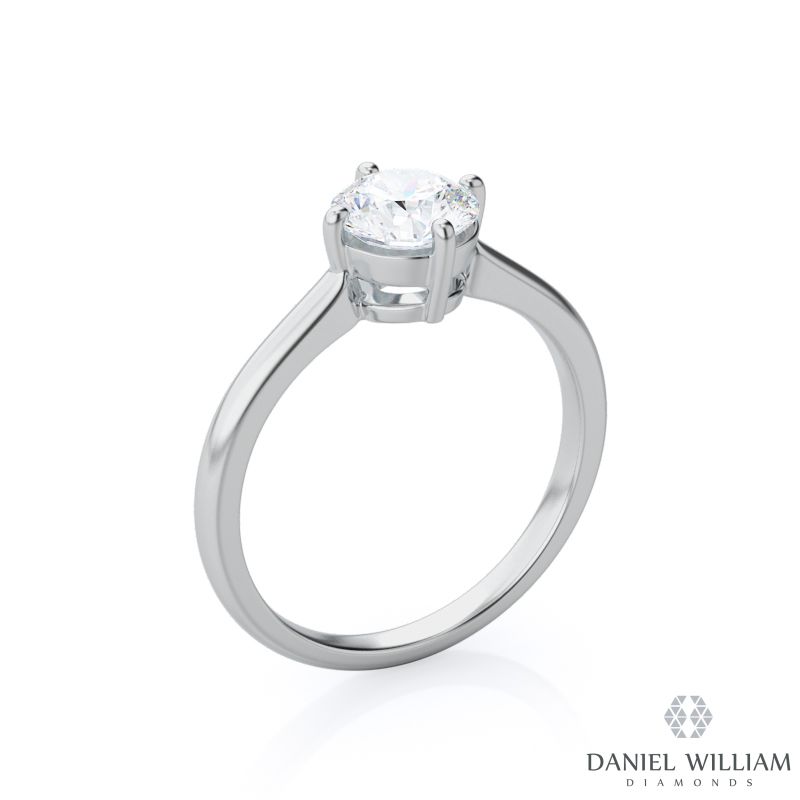 Four Prong Solitaire Engagement Ring Daniel William Diamonds