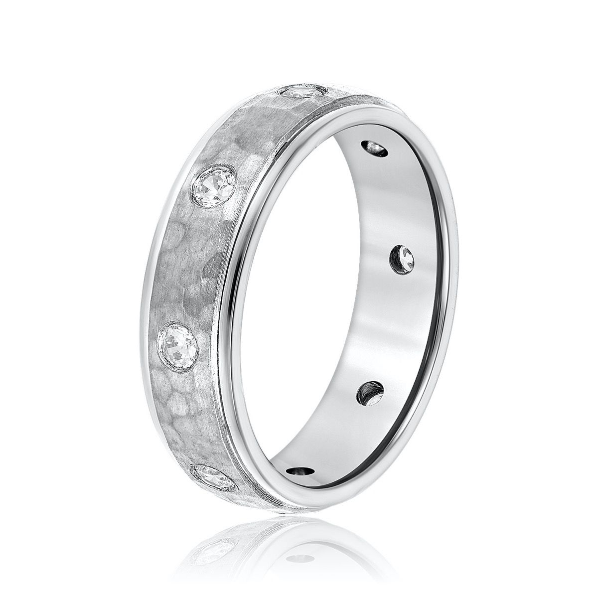 Rust - 14K White Gold